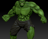 헐크 3D 모델링